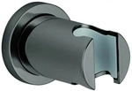 GROHE Wandbrausehalter Rainshower 27074 n. verstellbar runde Ros. hard graphite,