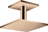 AXOR 35308300, AXOR ShowerSolutions Kopfbrause 250/250 1jet mit Deckenanschluss