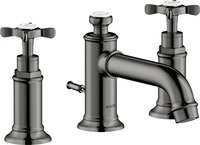 AXOR 16536330, AXOR Montreux 3-Loch Waschtischarmatur 30 mit Kreuzgriffen und