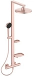 Ideal Standard Duschsystem Alu+ m.CTherm Brausethem. 2 Ablagen, 2F-HB und