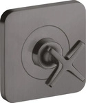 AXOR 36771340, AXOR Citterio E Absperrventil 120/120 Unterputz Brushed Black Chrome,