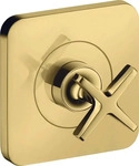 AXOR 36771990, AXOR Citterio E Absperrventil 120/120 Unterputz Polished Gold Optic,