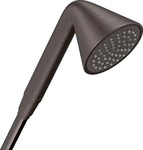 AXOR 26025340, AXOR Showers/Front Handbrause 85 1jet Brushed Black Chrome, 26025340