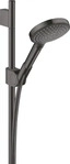 AXOR 27987340, AXOR Uno Brauseset 0,90 m mit Handbrause 120 3jet Brushed Black