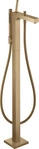 AXOR 39451140, AXOR Citterio Einhebel-Wannenmischer bodenstehend mit Pingriff Brushed