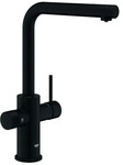 GROHE SPT-Batterie GROHE Blue Pure Minta 30590 L-Ausl. azb. Mous. phantom black,