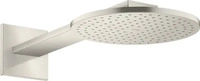 AXOR 35284800, AXOR ShowerSolutions Kopfbrause 250 1jet mit Brausearm Edelstahl