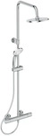Ideal Standard Duschsystem Ceratherm T25 l&auml;nge einstellbar fix Chrom, A7701AA