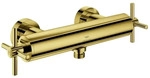 GROHE 2-Griff-Brausebatt. Atrio 26895 Wandmontage Kreuz-Griff cool sunrise,...