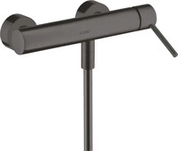 AXOR 10611340, AXOR Starck Einhebel-Brausemischer Aufputz mit Pingriff Brushed Black