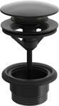 HANSA Ablaufgarnitur Push-Open HANSA 0764 Matt-Schwarz, 0764010033