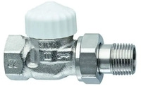 HEIMEIER Thermostat-Ventilunterteil V-exact II "kurz", Durchg., DN15, vern.,