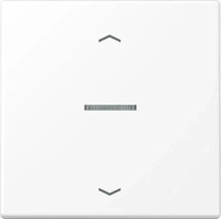 jung BT LS 17101 P WWM, JUNG HOME Taster 1fach, mit Pfeilsymbolen, mit Lichtleiter,