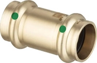 Viega Sanpress-Muffe, d 18mm Rotguss oder Siliziumbronze Modell 2215, 282660