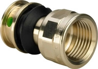 Viega Raxofix-&Uuml;bergangsst&uuml;ck, d 20mm, Rp 3/4 Siliziumbronze Modell 5312, 646189