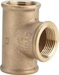 Viega T-St&uuml;ck, Rp1 11/2, Rp2 11/2, Rp3 11/2 Rotguss oder Siliziumbronze Modell 3130,