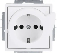Busch-Jaeger 2CKA002013A5434, Busch-Jaeger SCHUKO Steckdosen-Einsatz Safety+ mit
