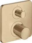 AXOR 34725140, AXOR Citterio M Thermostat Unterputz mit Ab- und Umstellventil Brushed