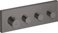 AXOR 10751340, AXOR ShowerSolutions Thermostatmodul 360/120 Unterputz eckig f&uuml;r 3