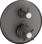 AXOR 16800340, AXOR Montreux Thermostat Unterputz mit Kreuzgriff und Absperrventil