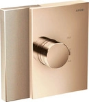 AXOR 46741300, AXOR Edge Thermostat HighFlow Unterputz - Diamantschliff Polished Red