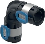 Geberit FlowFit Bogen, DN 50, d&oslash; 63 mm, 620.076.00.1