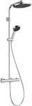Hansgrohe Activera S Showerpipe 240 1jet - EcoSmart mit Ecostat Fine chrom, 28078000
