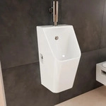 hansgrohe 60128450, Hansgrohe EluPura Original Q Urinal 600/300 mit Zulauf von oben