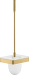 AXOR 42835250, AXOR Universal Softsquare Toilettenb&uuml;rstenhalter Wandmontage Brushed