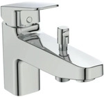 Ideal Standard Badearmatur Ceraplan f&uuml;r Wannenrand 47x196x146mm Chrom, BD257AA