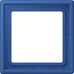 jung LC 981 253, Jung Rahmen 1fach, LS 990, Duroplast lackiert, bleu outremer 59