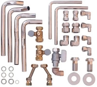 Vaillant VC/VCW/VCI-Installationsset Auf-/Unterputz, Rohre k&uuml;rzbar, 0020201903