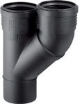 Geberit Silent-PP Parallelabzweig 45&deg;, DN 100 / 100, 390.557.14.1