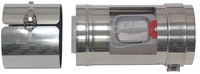 Vaillant Revisionsst&uuml;ck 80/125 mm f&uuml;r Fassadenverlegung konz. PP/Edelstahl,