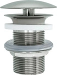Duravit 0050387000, Duravit Schaftventil, f&uuml;r Waschtisch o.&Uuml;L H&ouml;he 75mm, Edelstahl