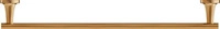 Duravit 0099420400, Duravit Starck T Handtuchhalter, Bronze Geb&uuml;rstet, 610x73x50 mm,