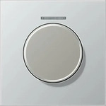 jung AL 1940 KO5, Jung Abdeckung mit Lichtleiter f&uuml;r KNX Drehsensor 1fach, mit