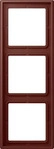 jung LC 983 235, Jung Rahmen 3fach, LS 990, Duroplast lackiert, terre sienne br&ucirc;l&eacute;e