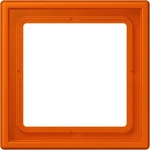 jung LC 981 260, Jung Rahmen 1fach, LS 990, Duroplast lackiert, orange vif (4320S),