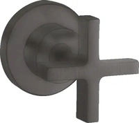 AXOR 39965340, AXOR Citterio Absperrventil Unterputz mit Kreuzgriff Brushed Black