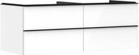 Hansgrohe 54086670, hansgrohe Xelu Q Waschtischunterschrank Wei&szlig; Hochglanz...