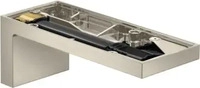AXOR 47412820, AXOR MyEdition Wanneneinlauf ohne Platte Brushed Nickel, 47412820