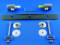 Geberit 598157000, Geberit Scharniere (Set) f&uuml;r WC-Sitz, Absenkautomatik, 598157000