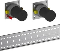 Keuco 59953002170, Keuco KE Grundk&ouml;rper-Set Arm.-Zub. 59953, f. THM Set UP 2-W