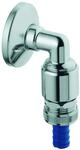 GROHE WAS-Schlauchanschlu&szlig;bogen 41126 DN15 mit Rohrb. f.UP-Montage chrom, 41126000