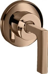 AXOR 39960300, AXOR Citterio Absperrventil Unterputz mit Hebelgriff Polished Red
