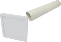 Bosch Zubeh&ouml;r dezentraler L&uuml;ftung LA60R L&uuml;fter-Abluft-60-Rohbauset,...