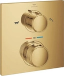 GROHE 19446GL2, GROHE Thermostat-Brausebatterie Allure 19446_2, integrierte
