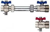 Kermi WMZ-Einbauset 1'' AG x 3/4'' IG Horizontal, SFVZWMH1001