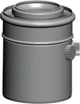 Wolf Anschluss-Adapter DN80/125 m. Me&szlig;stutzen, L:150mm, wei&szlig; steckbar, 2651488